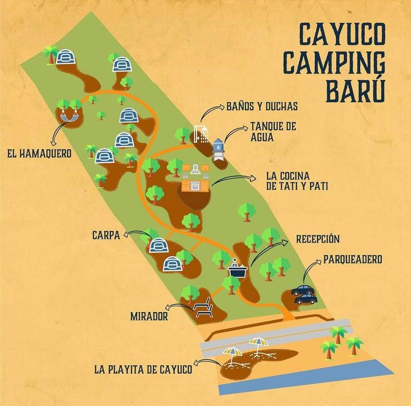 Cayuco Camping Baru Hotel Santa Ana  ภายนอก รูปภาพ